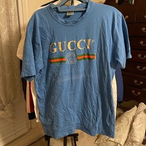 Blue Gucci Tshirt